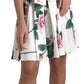 Elegant Floral A-Line Knee-Length Dress