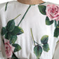 Elegant Floral A-Line Knee-Length Dress