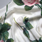 Elegant Floral A-Line Knee-Length Dress