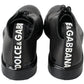 Black Leather Derby Dress Shoes