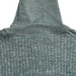 Green Polyester Turtleneck Pullover Sweater