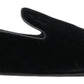 Elegant Black Velvet Loafers – Pure Sophistication