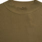 Army Green Viscose Crewneck Pullover Sweater