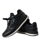 Elegant Black Classic Sneakers