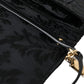 Black Embellished Baroque Crossbody Shoulder Bag