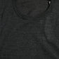 Gray Wool Round Neck Pullover Sweater