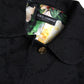 Black Floral Print Coat Blazer Jacket