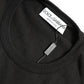 Black Cotton Crew Neck Men Pullover Sweater