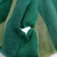 Elegant Green Mink Fur Scarf Wrap