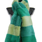 Elegant Green Mink Fur Scarf Wrap