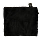 Elegant Black Mink Fur Shoulder Wrap Scarf