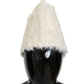 White Xiangao Lamb Fur Beanie