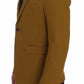 Yellow Cotton Stretch Blazer