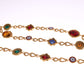 Elegant Multicolor Crystal Embellished Belt