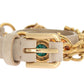 Elegant Multicolor Crystal Embellished Belt