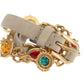 Elegant Multicolor Crystal Embellished Belt