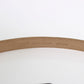 Beige Italian Leather Waist Belt with Gold Detailing