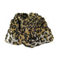 Gold Silver Metallic Leopard Print Turban Headband