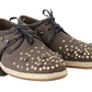 Elegant Brown Lace-Up Casual Men's Shoes