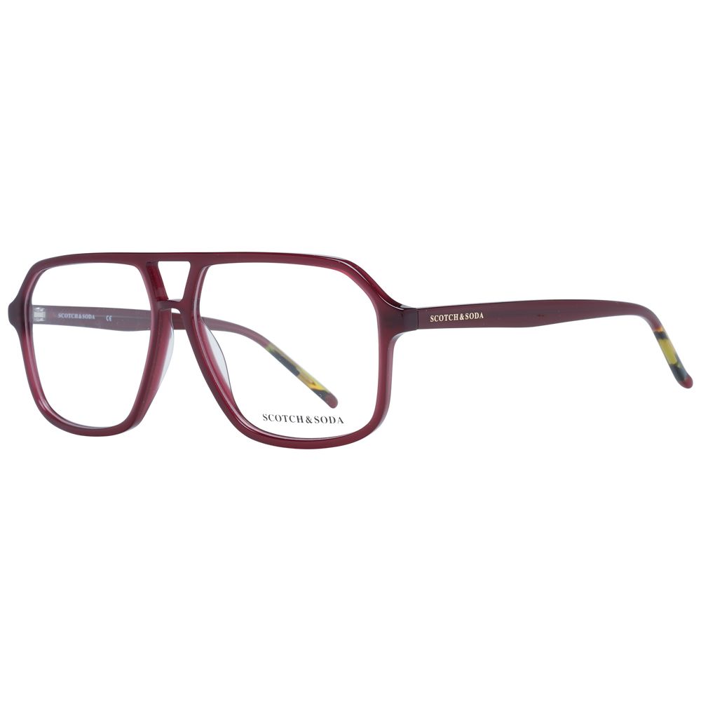 Burgundy Men Optical Frames