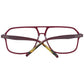 Burgundy Men Optical Frames