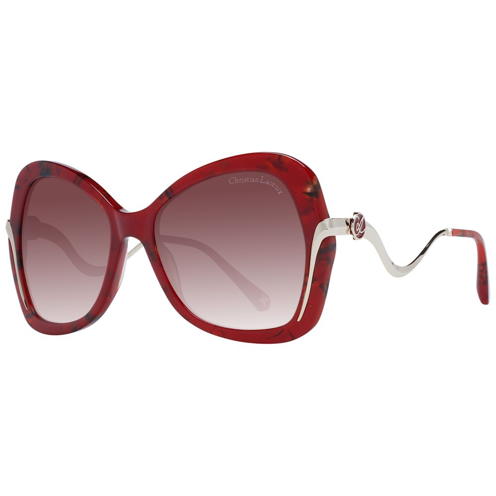 Burgundy Women Sunglasses