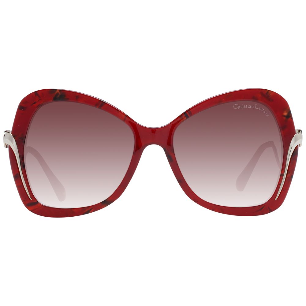 Burgundy Women Sunglasses