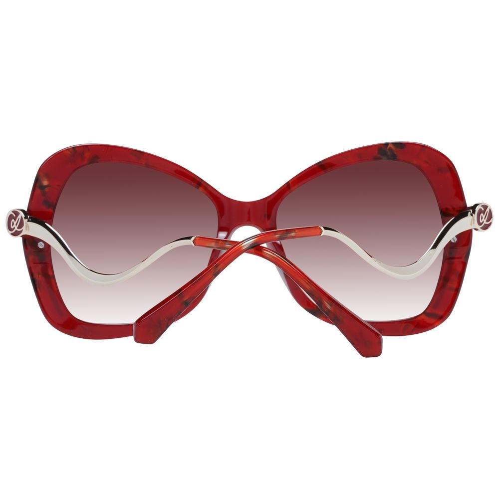 Burgundy Women Sunglasses