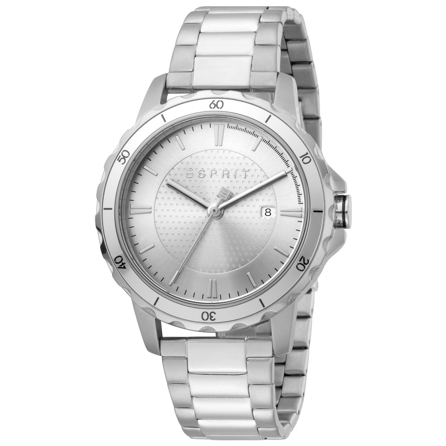 Silver Men Watch