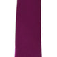 Elegant Purple Silk Necktie