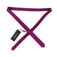 Elegant Purple Silk Necktie