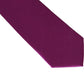 Elegant Purple Silk Necktie
