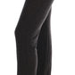 Chic Gray Wool Blend Underwear Pants
