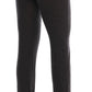Chic Gray Wool Blend Underwear Pants