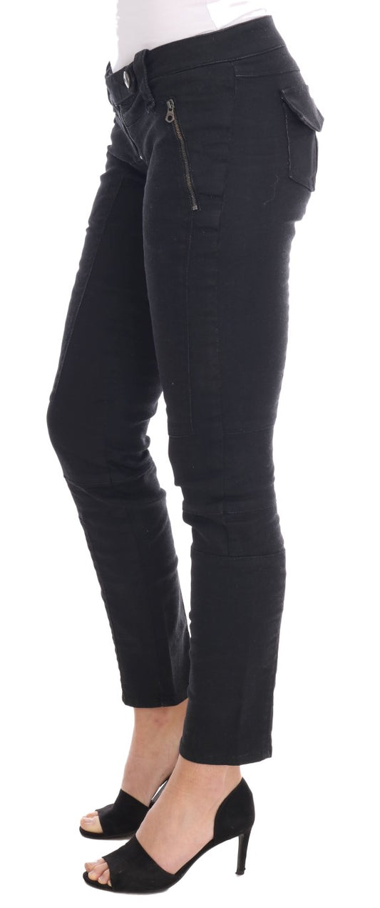 Chic Black Skinny Jeans Elegant Design