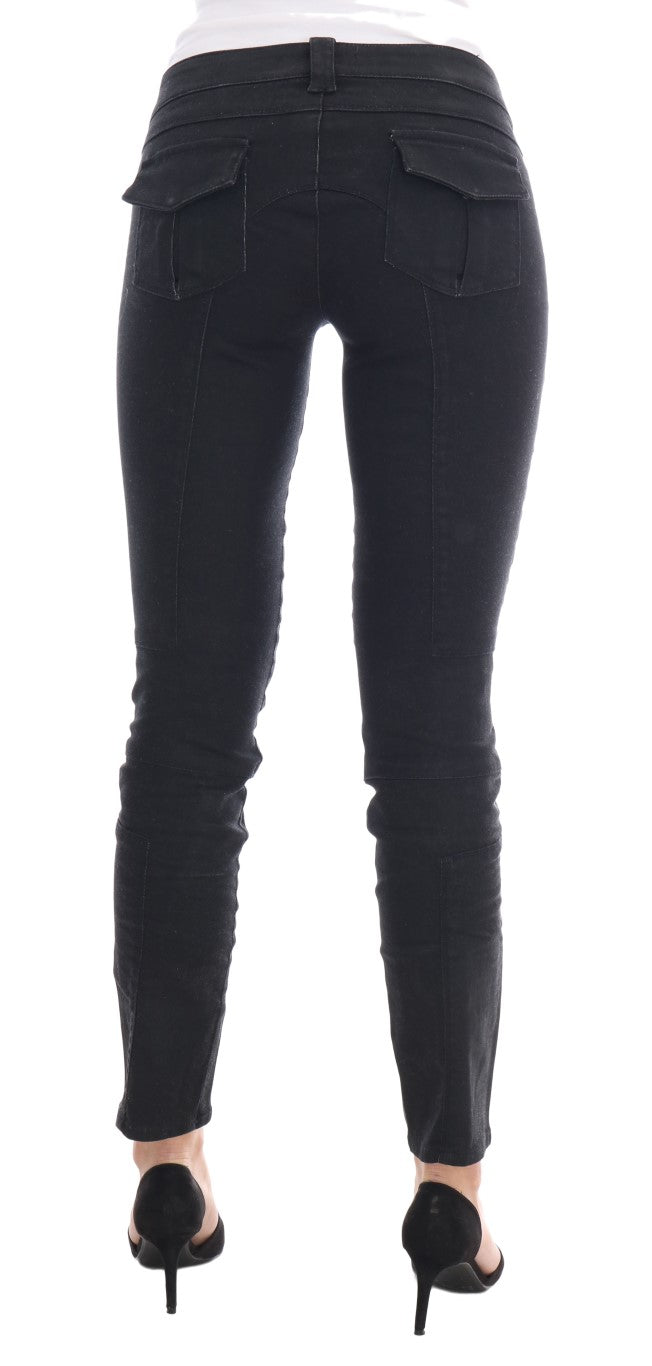 Chic Black Skinny Jeans Elegant Design