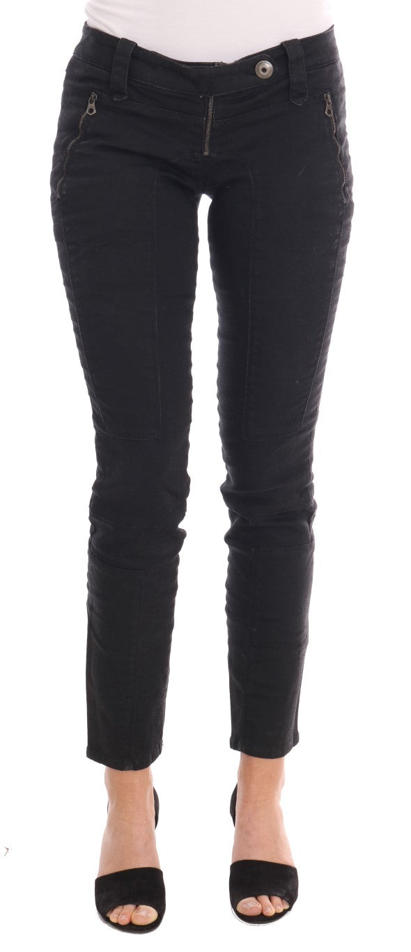 Chic Black Skinny Jeans Elegant Design