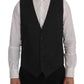 Gray STAFF Cotton Rayon Vest