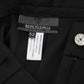 Elegant Black Capri Pants by Italian Couturier