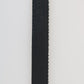 Elegant Black and White Men's Wool Belt