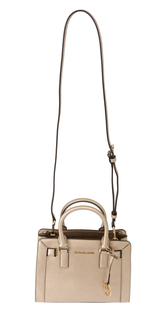 Elegant Pale Gold Dillon Shoulder Bag