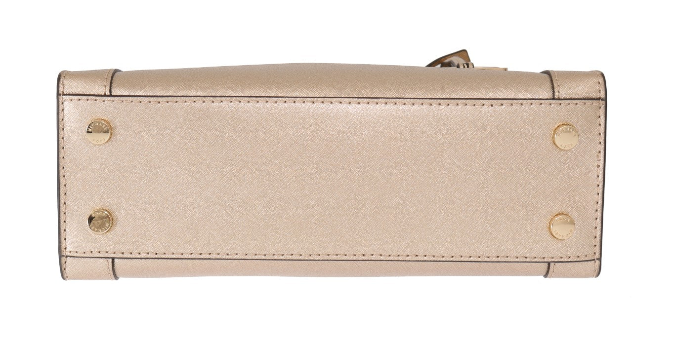 Elegant Pale Gold Dillon Shoulder Bag