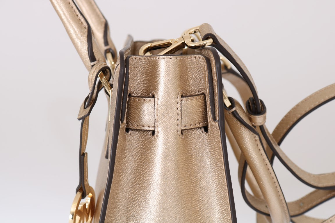 Elegant Pale Gold Dillon Shoulder Bag