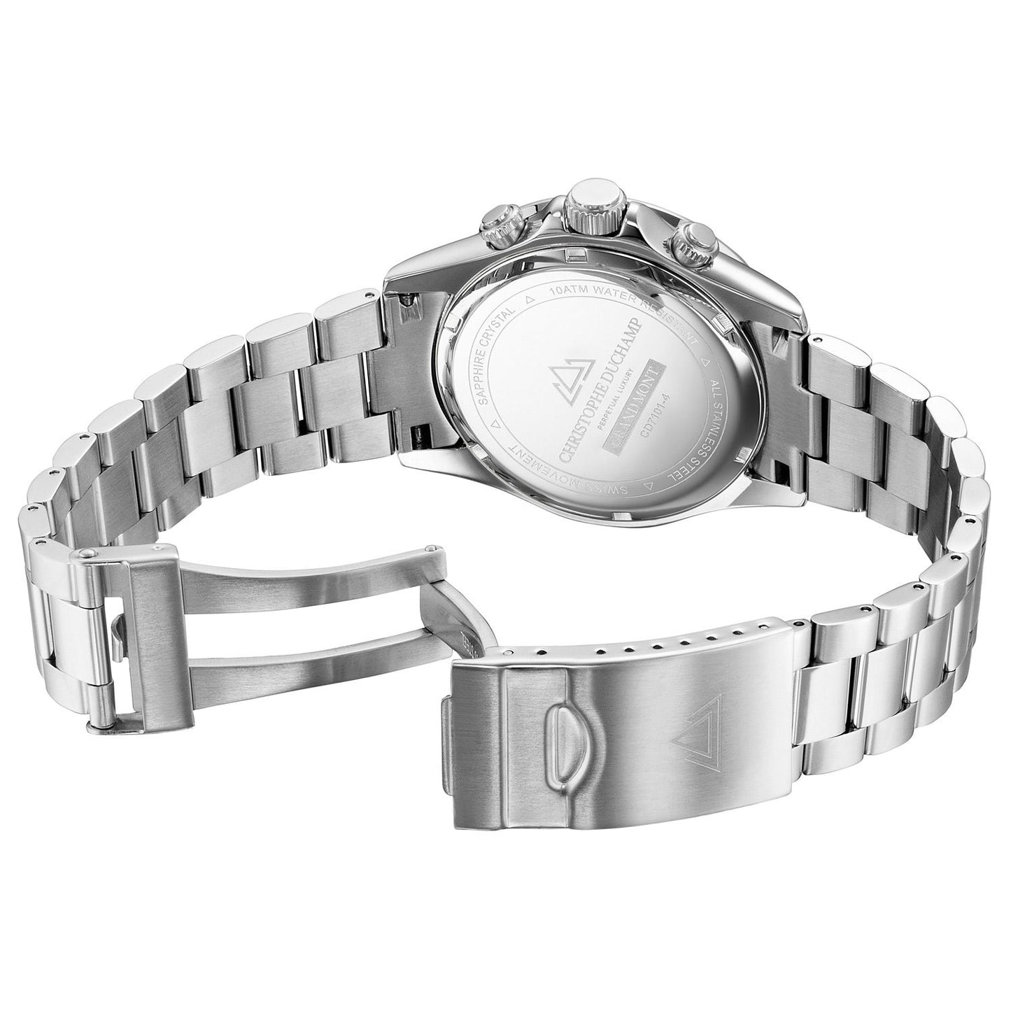 Silver Men Watches