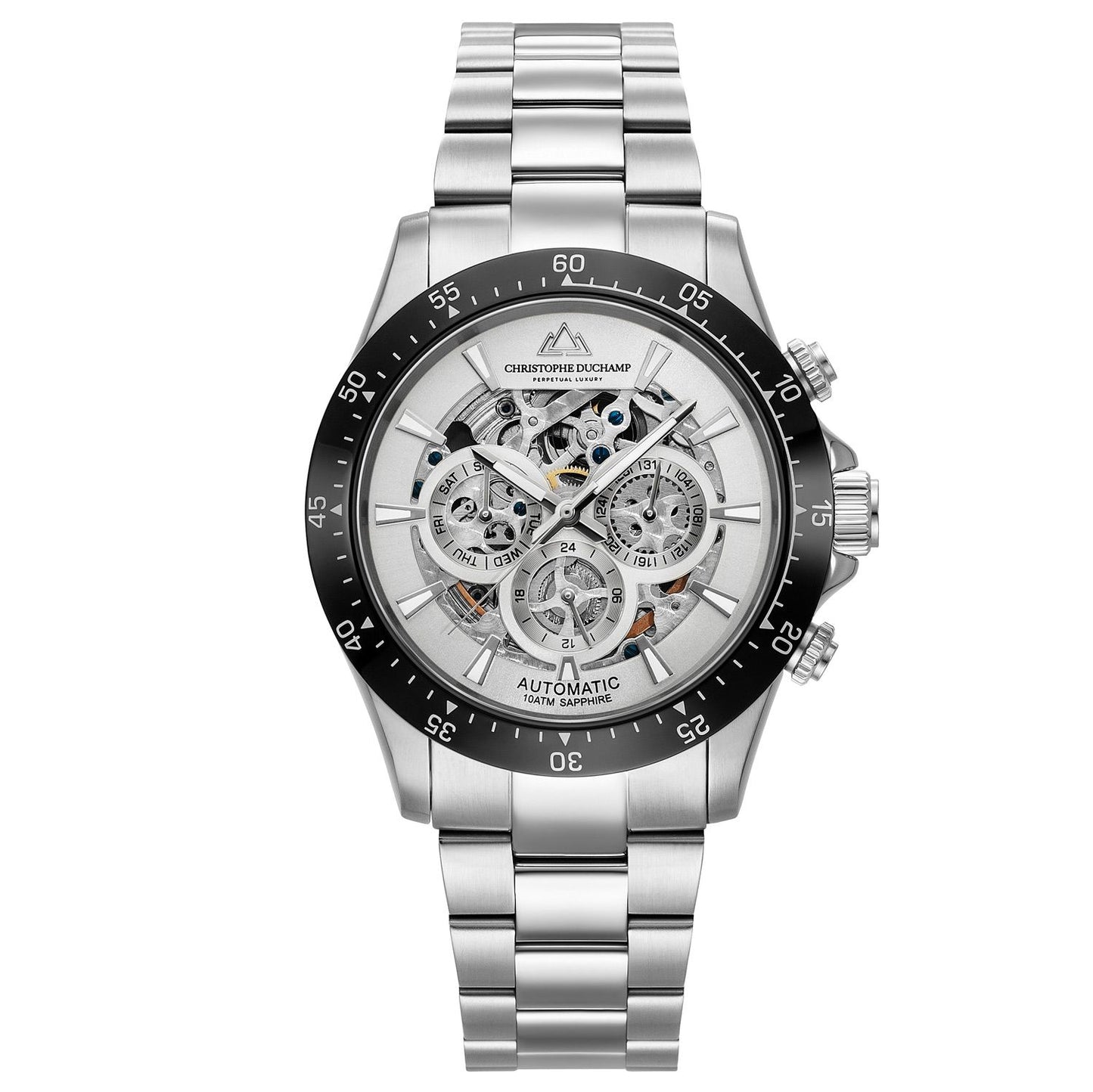 Silver Men Watches