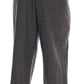Gray Wool Capri Pants