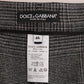 Gray Wool Capri Pants