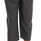 Gray Wool Capri Pants