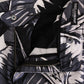 Elegant Capri Casual Pants in Banana Leaf Print