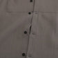 Elegant Beige Silk Blend Slim Fit Shirt